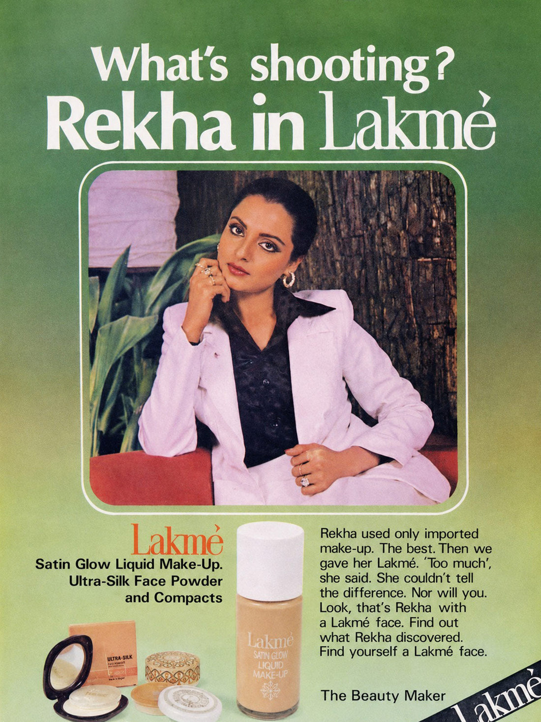 Iconic Vintage Beauty Campaigns Of India
