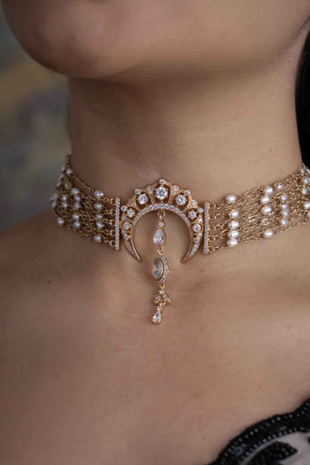 Grand Palais Crescent Choker