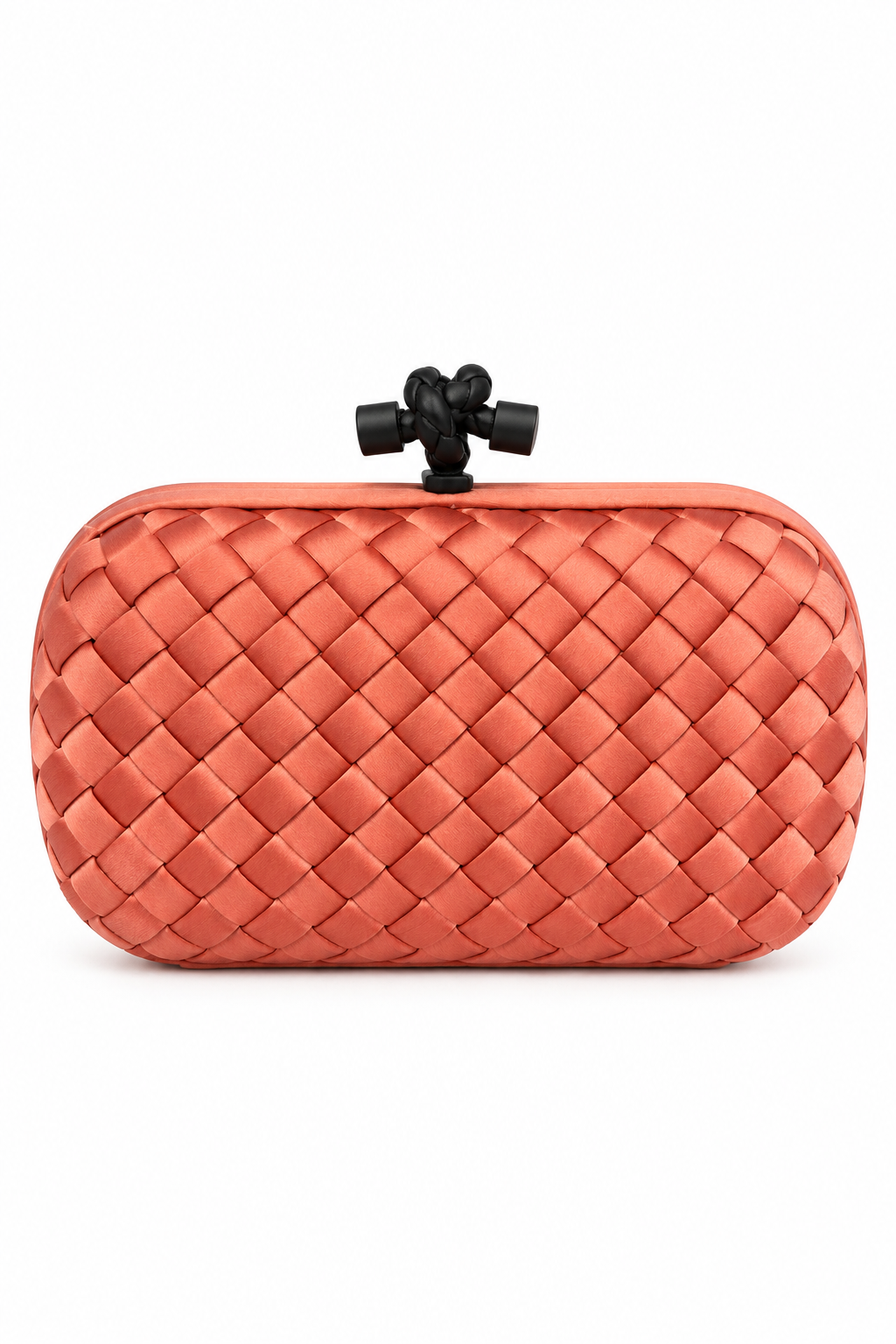 Preloved Bottega Coral Clutch