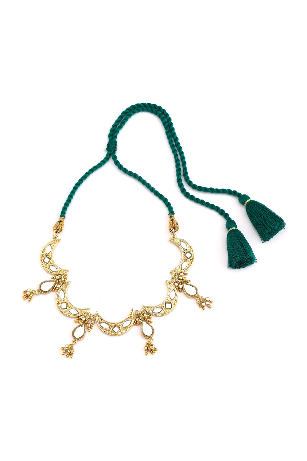 Gold Plated Moon Choker