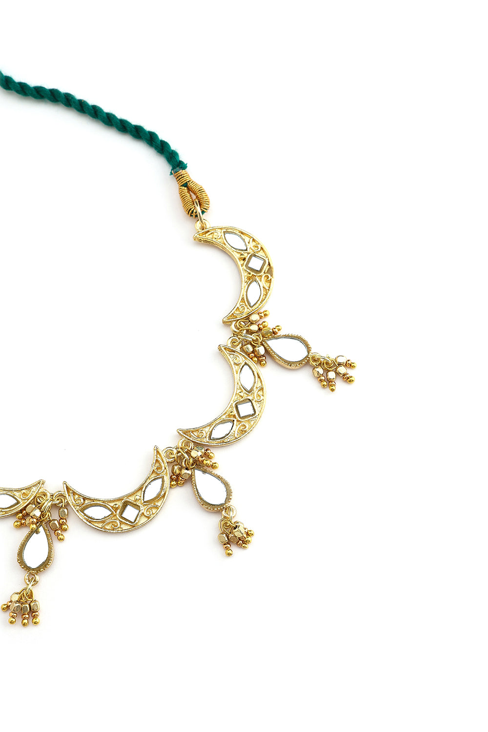 Gold Plated Moon Choker