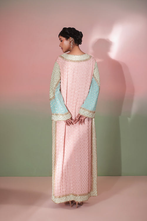 Gulmohar Pastel Kaftan