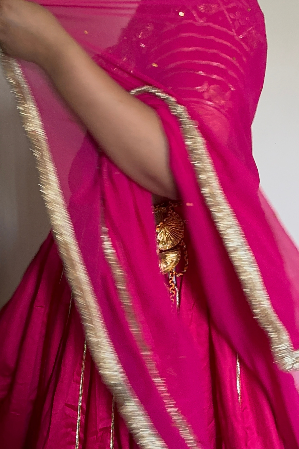 Gulabi Aangi Lehenga Set