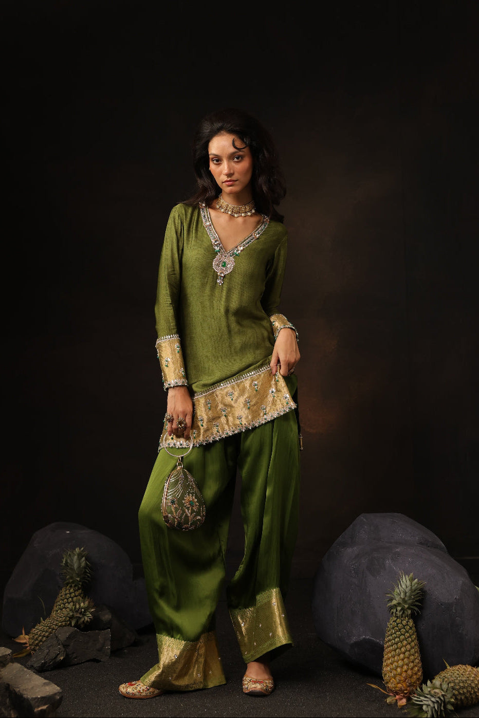 Chardonnay Farshi Salwar Set