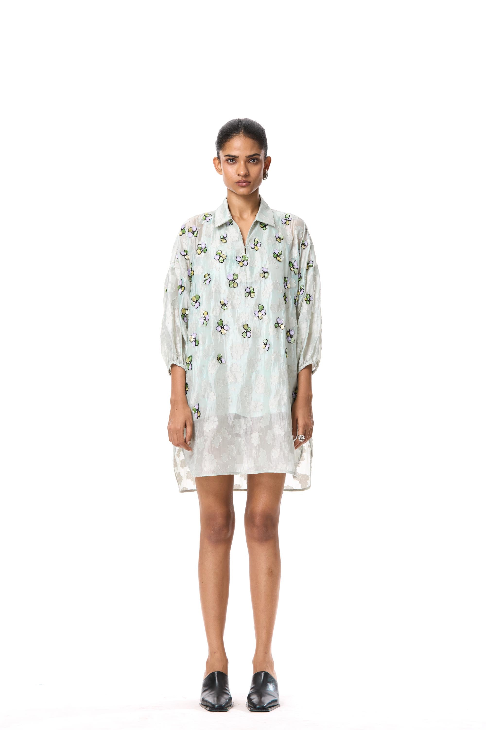 Cendrea Embellished Dress