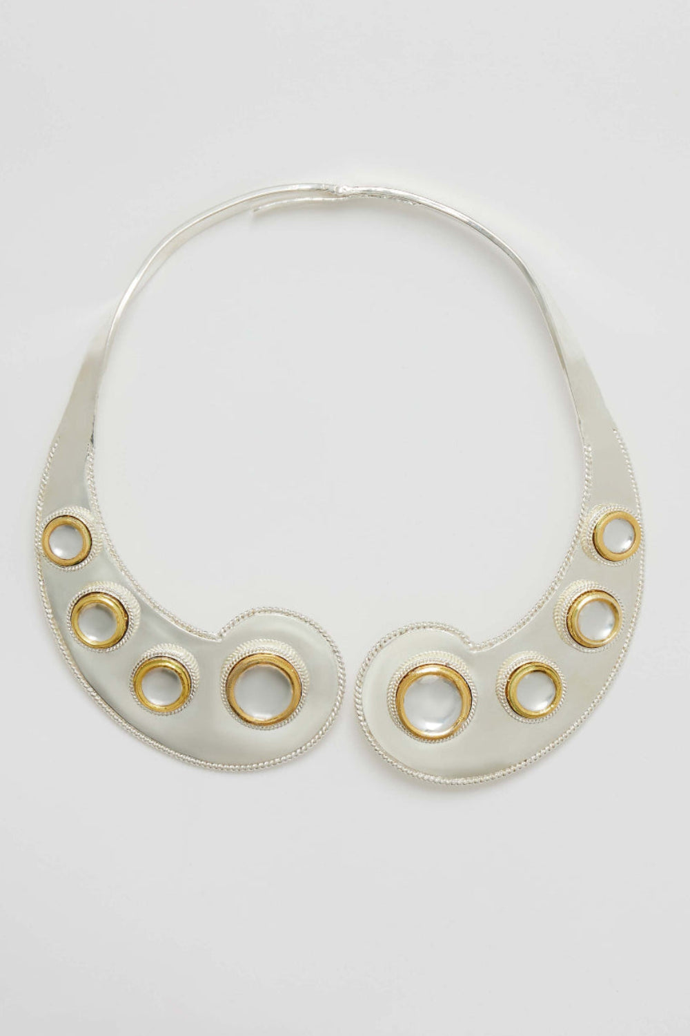 Polki Curl Collar Necklace