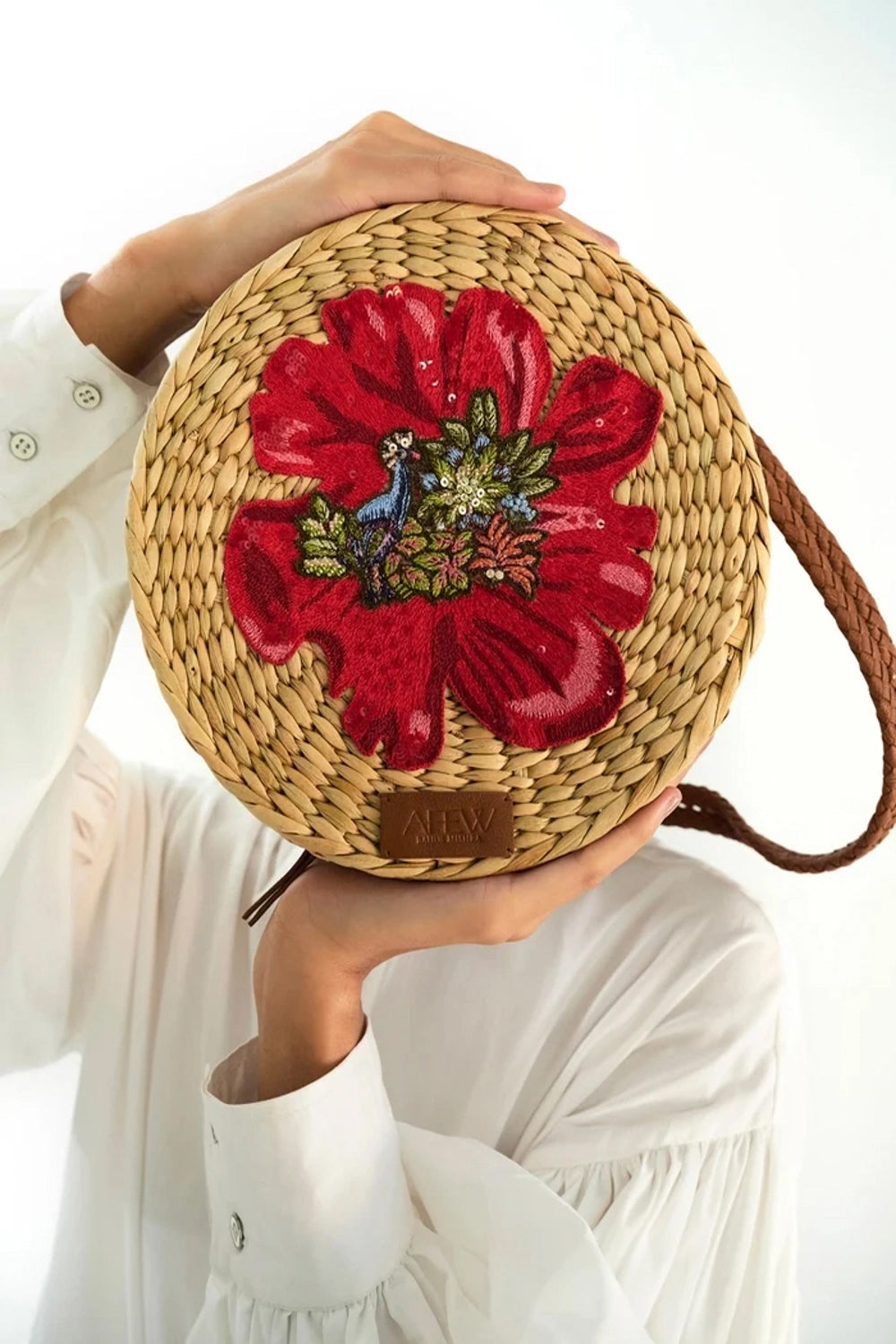 Hibiscus Kauna Grass Bag