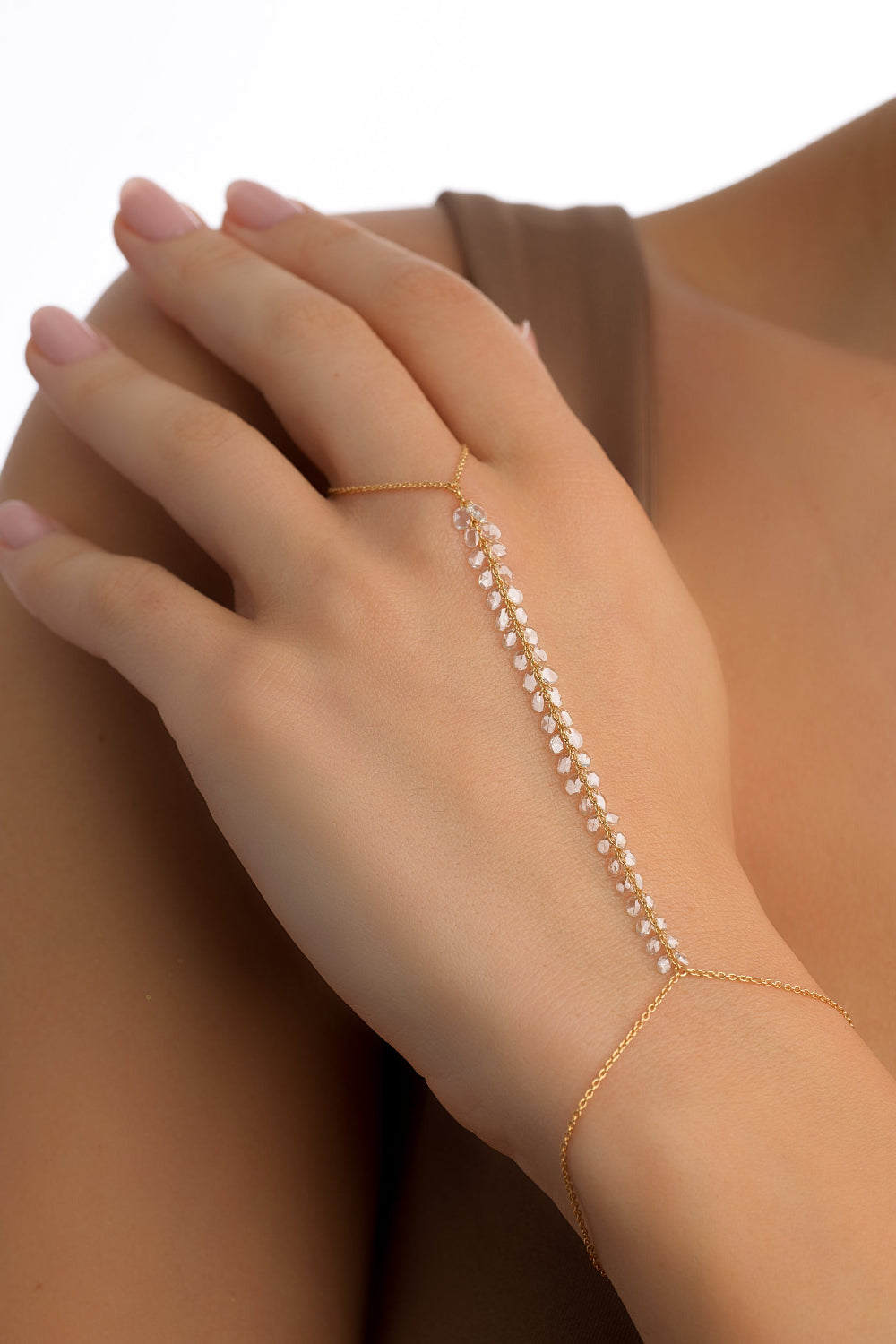 Summer Dew Drops Hand Chain