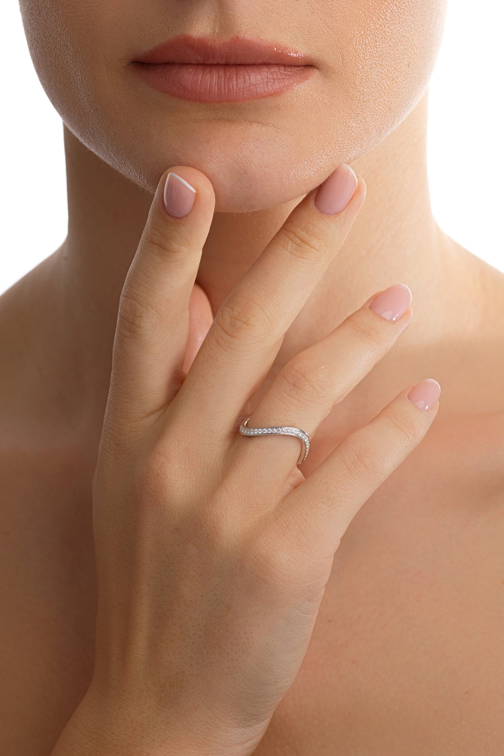The Sway Diamond Pavé Ring