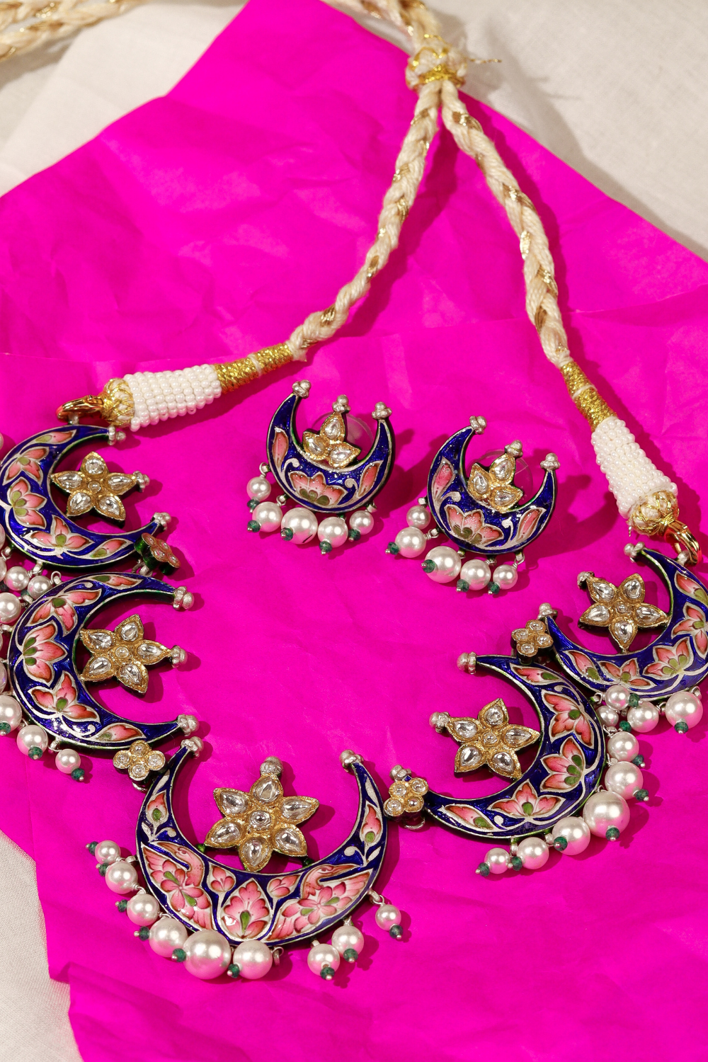 Chaand Earrings  (99% Pure Silver)