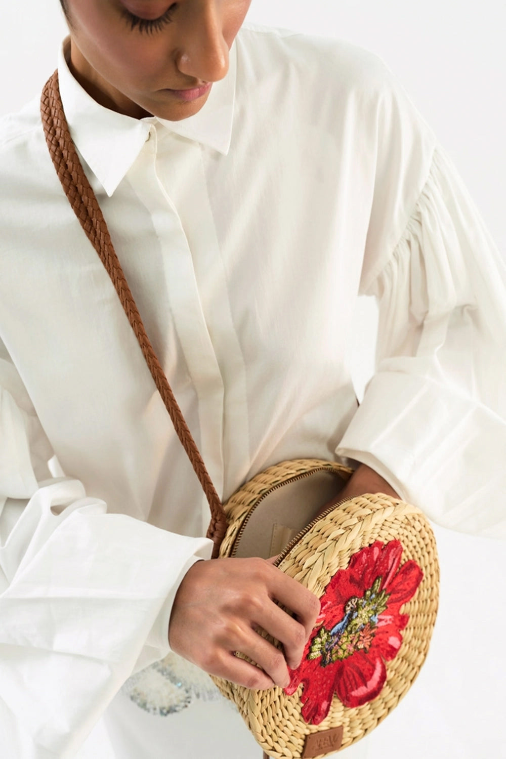 Hibiscus Kauna Grass Bag