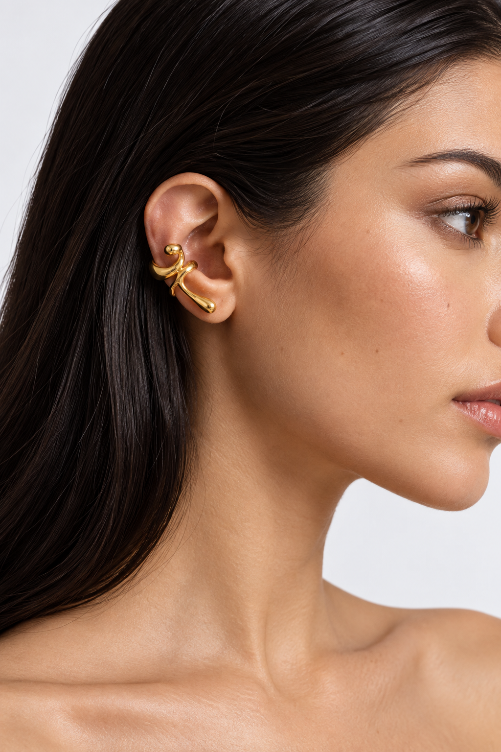 Molten Lava Ear Cuff