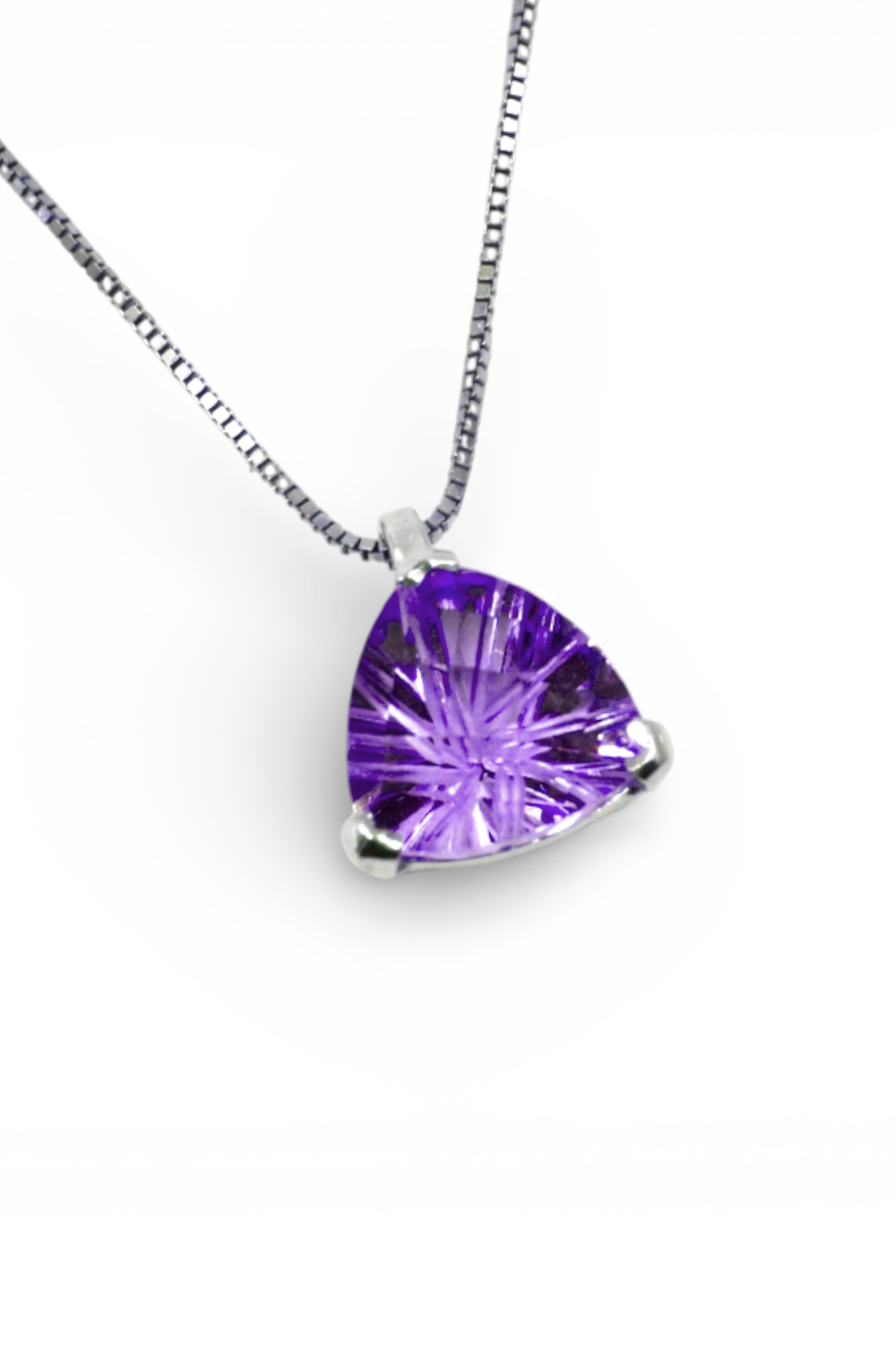 Born To Shine Amethyst Pendant (Birthstone February)
