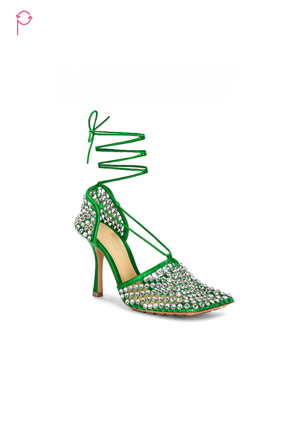 Bottega Lace-up Heels