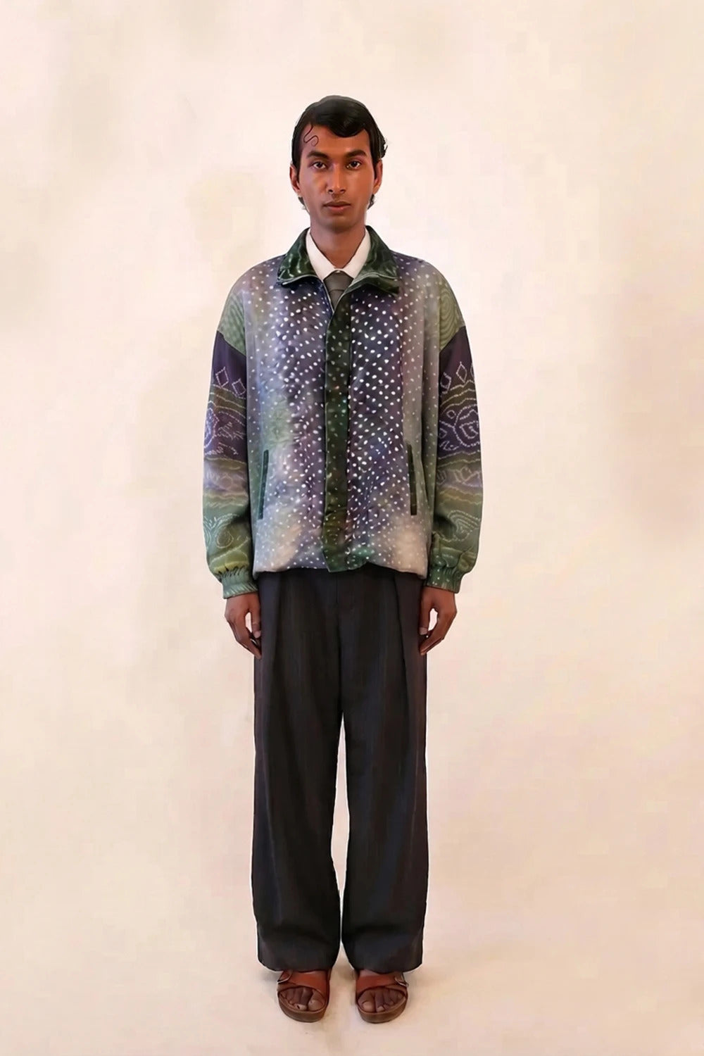 BANDHANI BOMBER JACKET