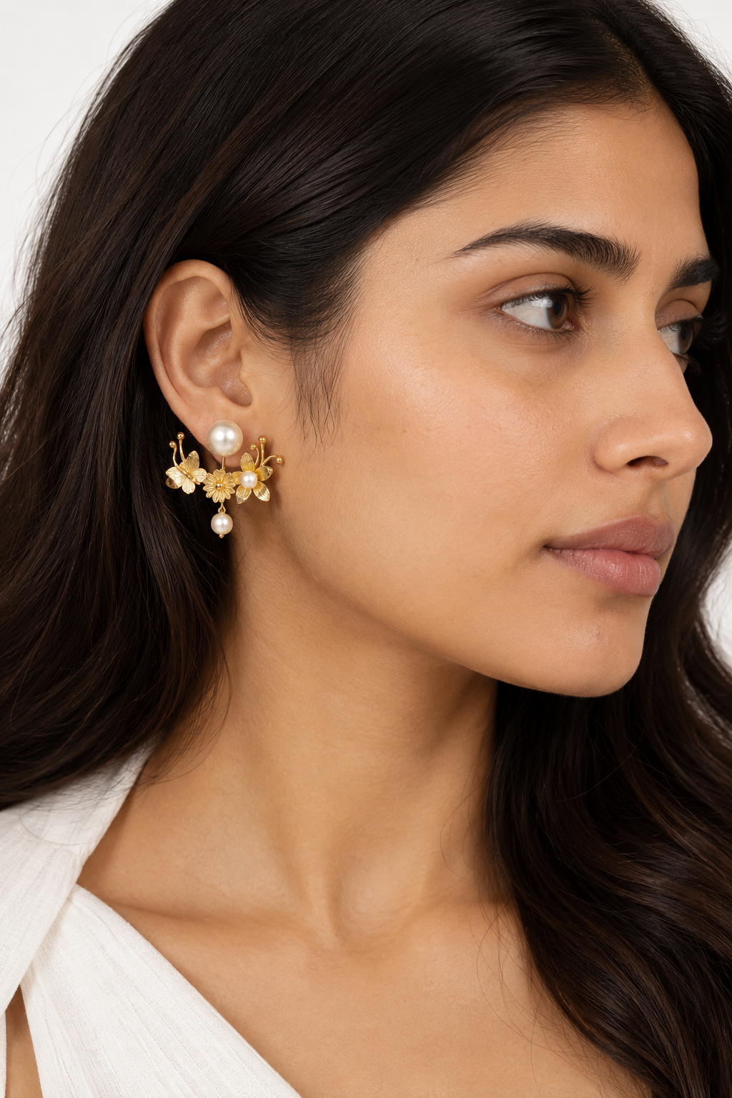 Amara Blossom Ear Jacket