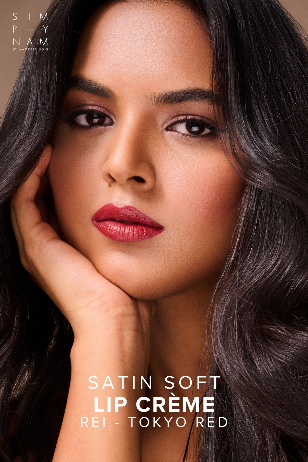 Satin Soft Lip Crème | Rei | Tokyo Red