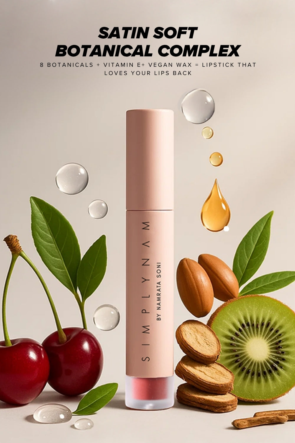 Satin Soft Lip Crème | Rei | Tokyo Red