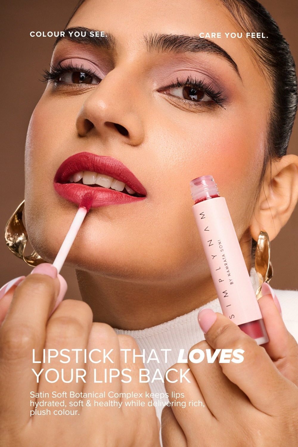 Satin Soft Lip Crème | Rei | Tokyo Red