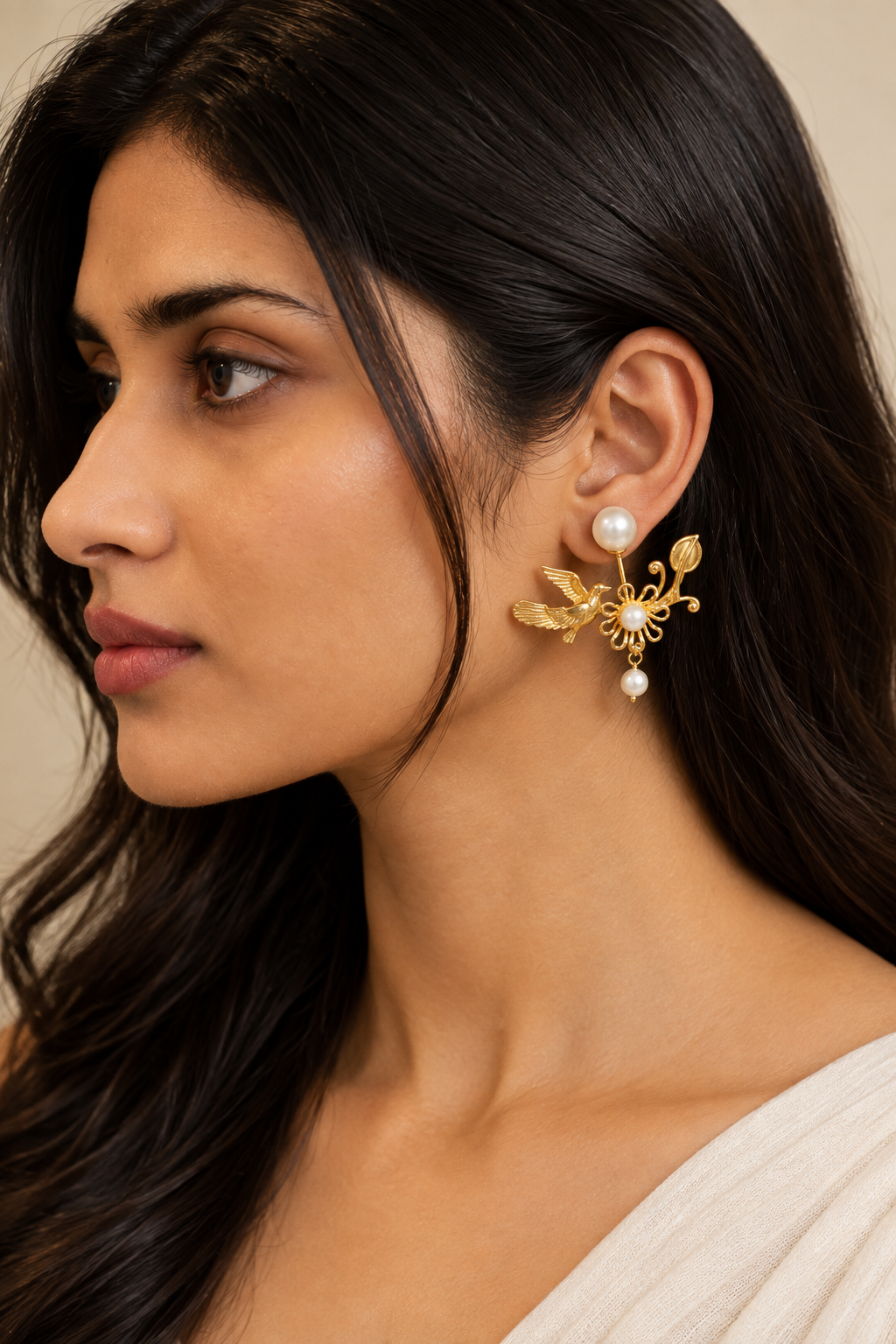 Seraphina Bloom Ear Jacket