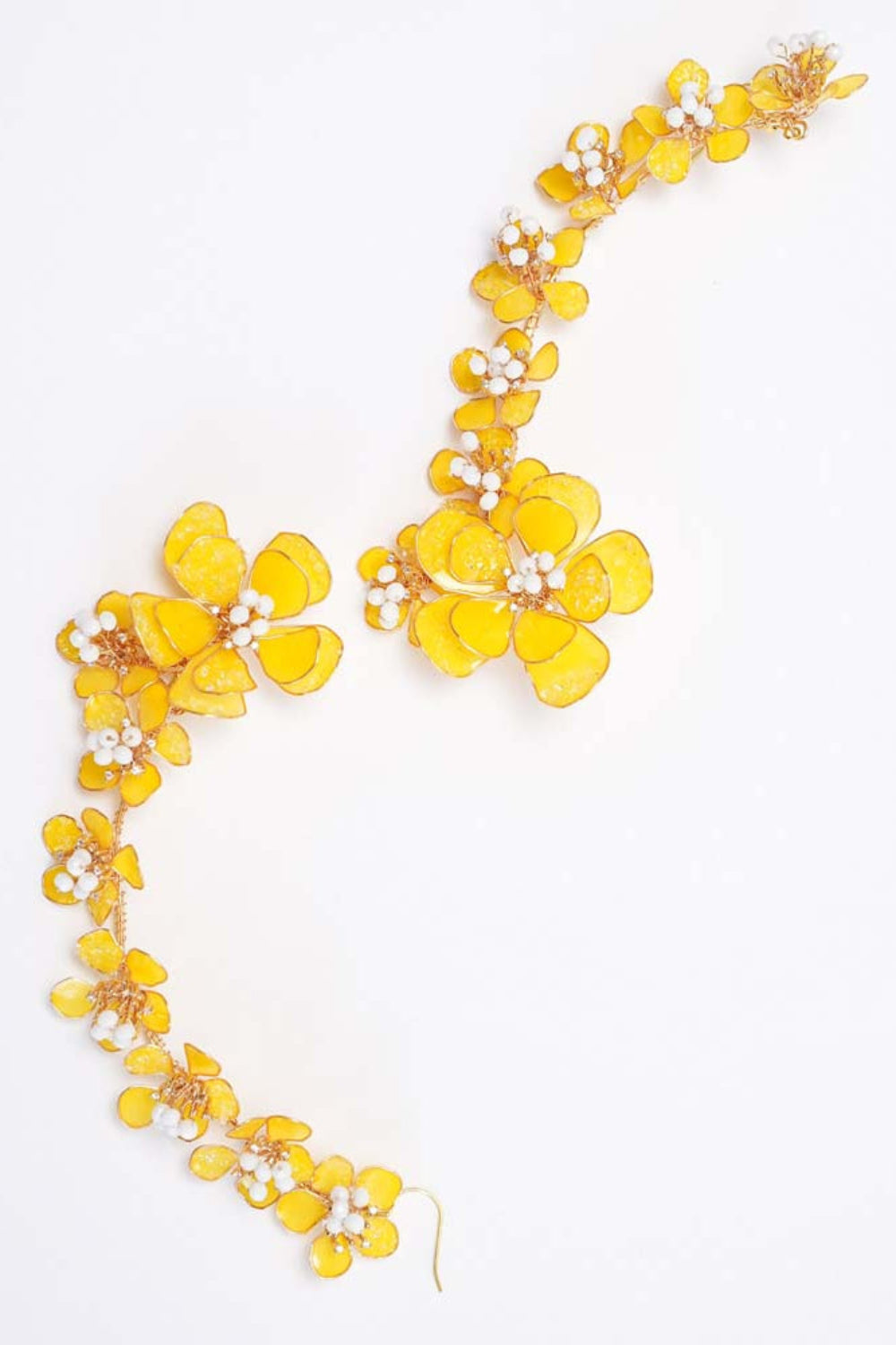 Adira earrings with kaanchain
