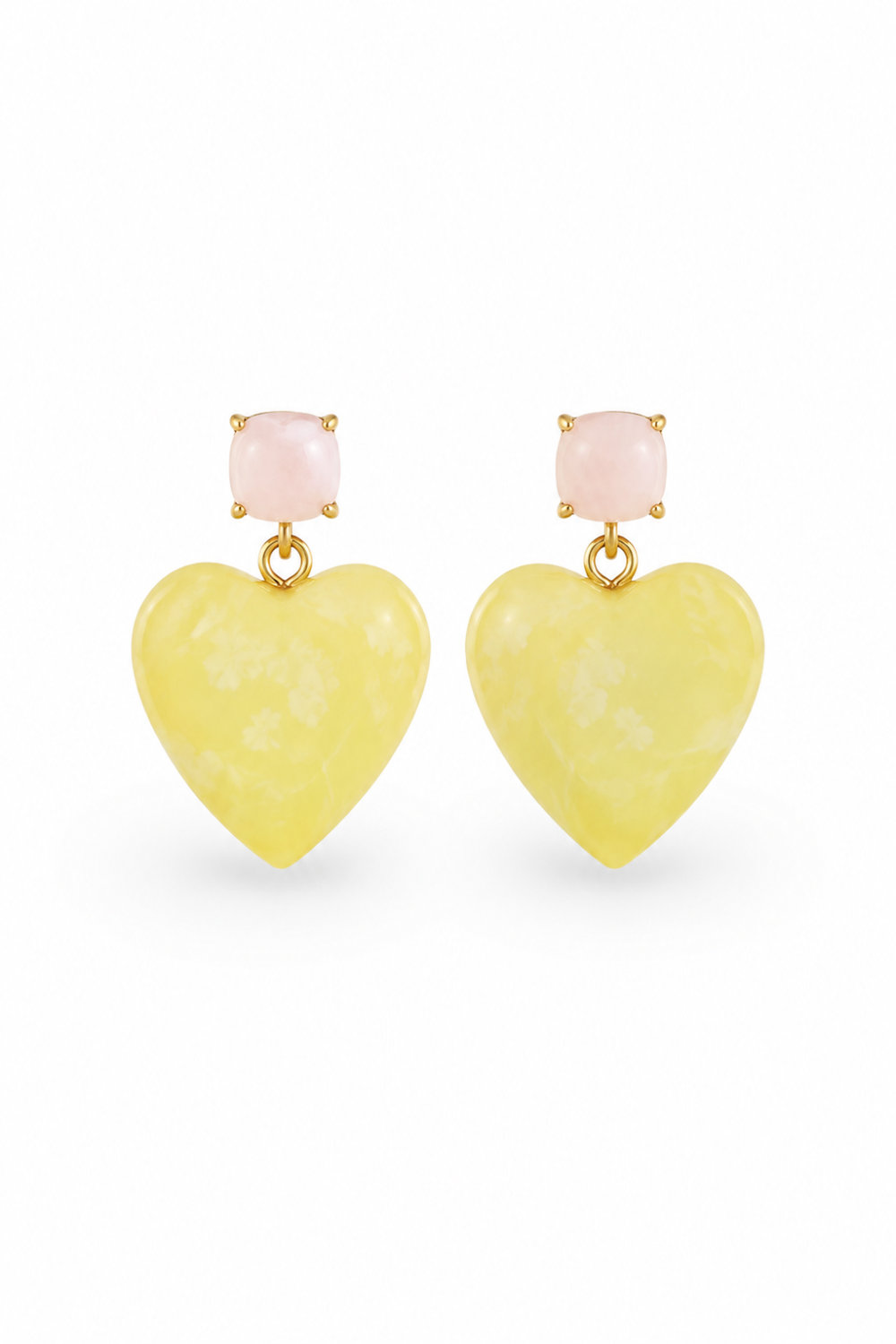 Matcha Pink Opal Lullaby Earring (Birthstone October)