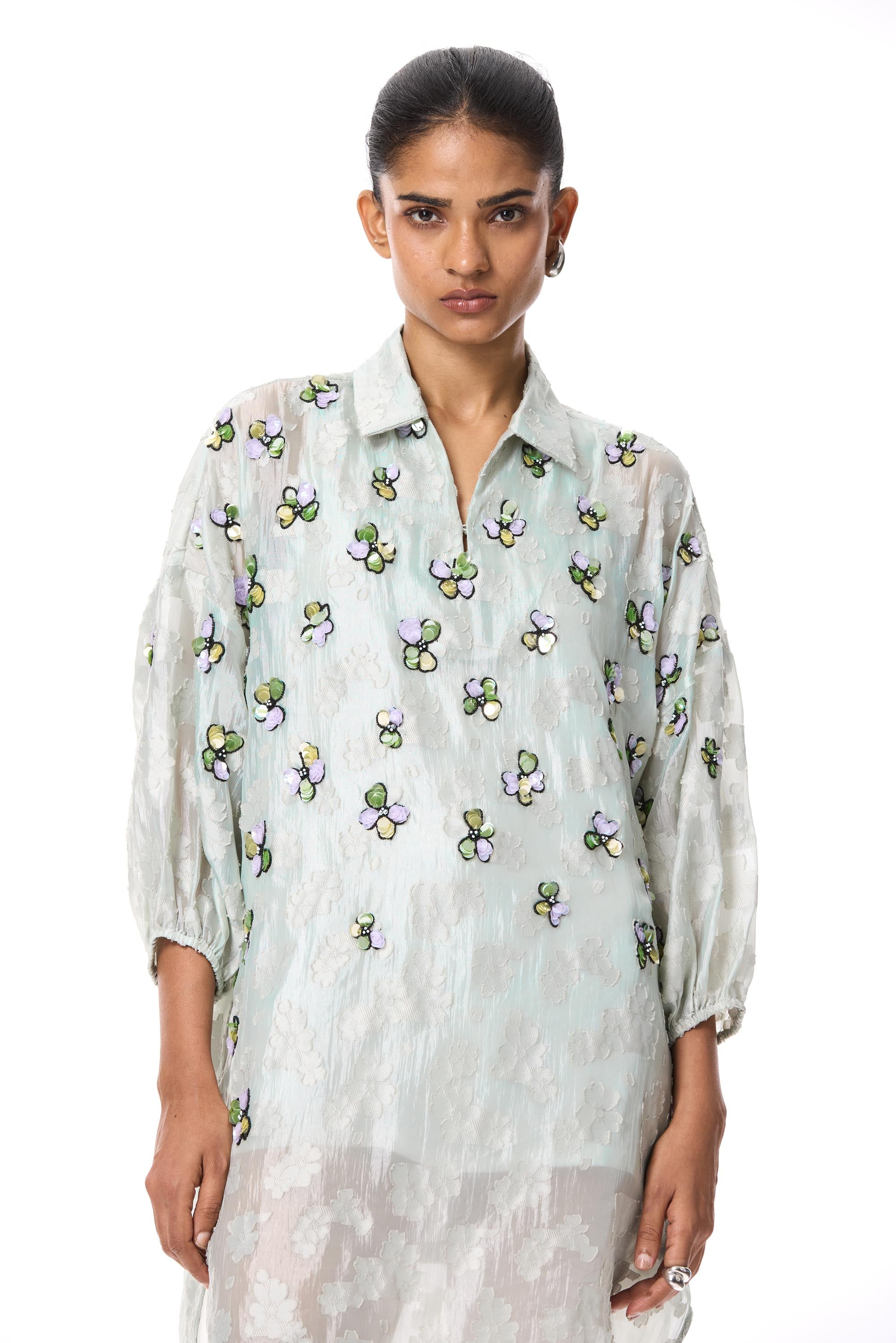 Cendrea Embellished Dress