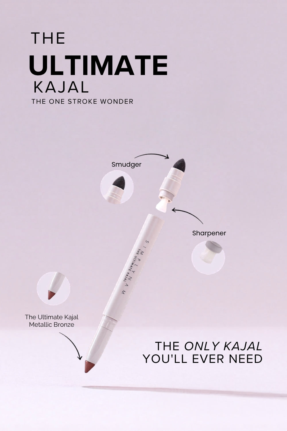 The Ultimate Kajal | W41-61286 | Metallic Bronze