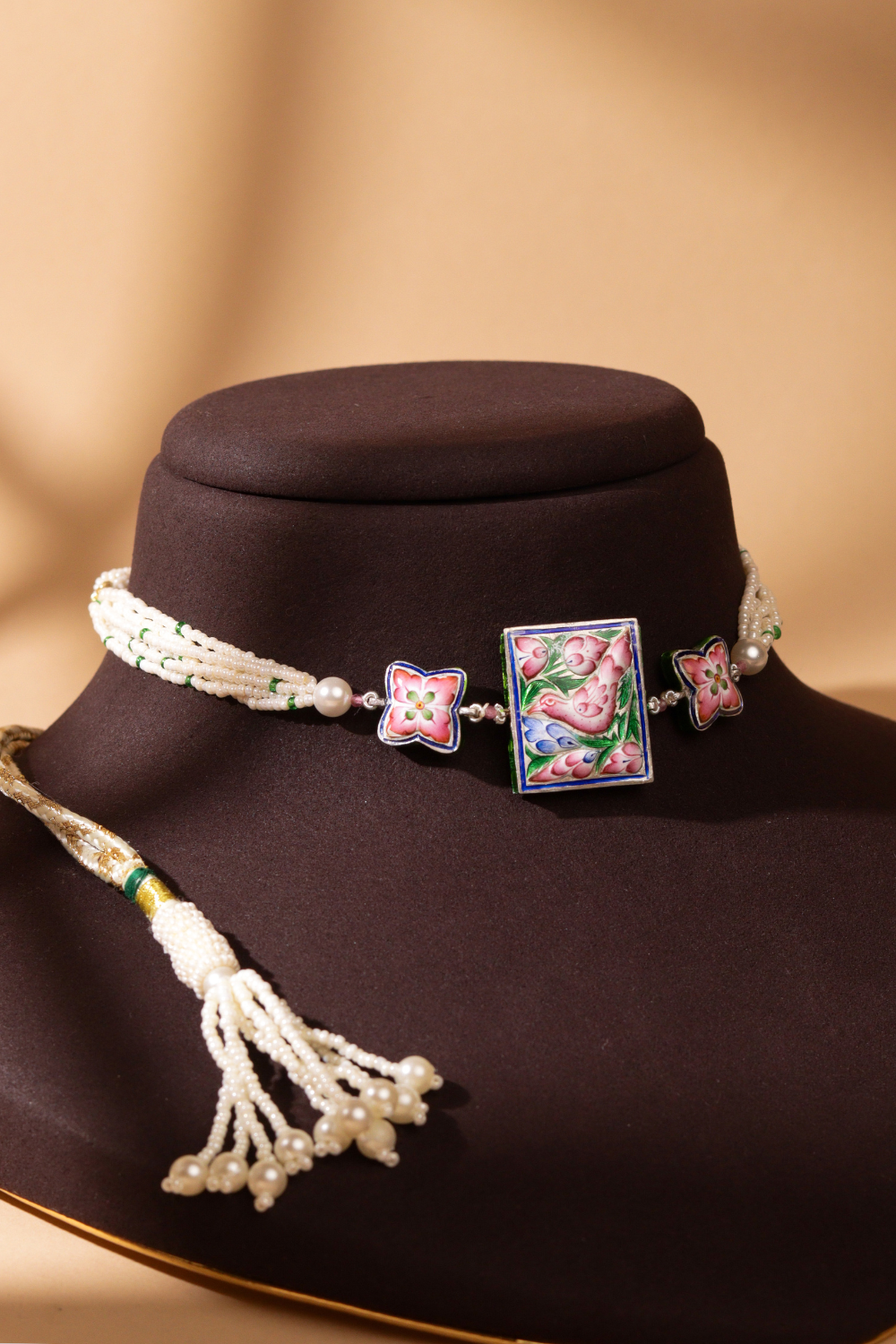 Bulbul Choker  (99% Pure Silver)