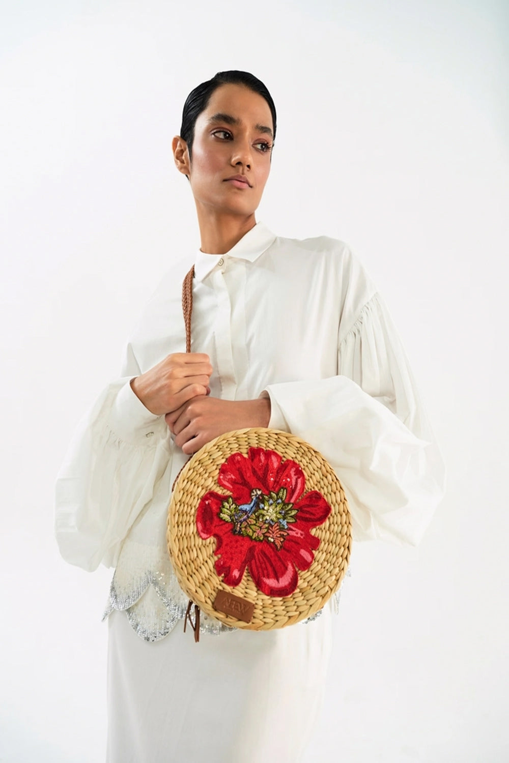 Hibiscus Kauna Grass Bag