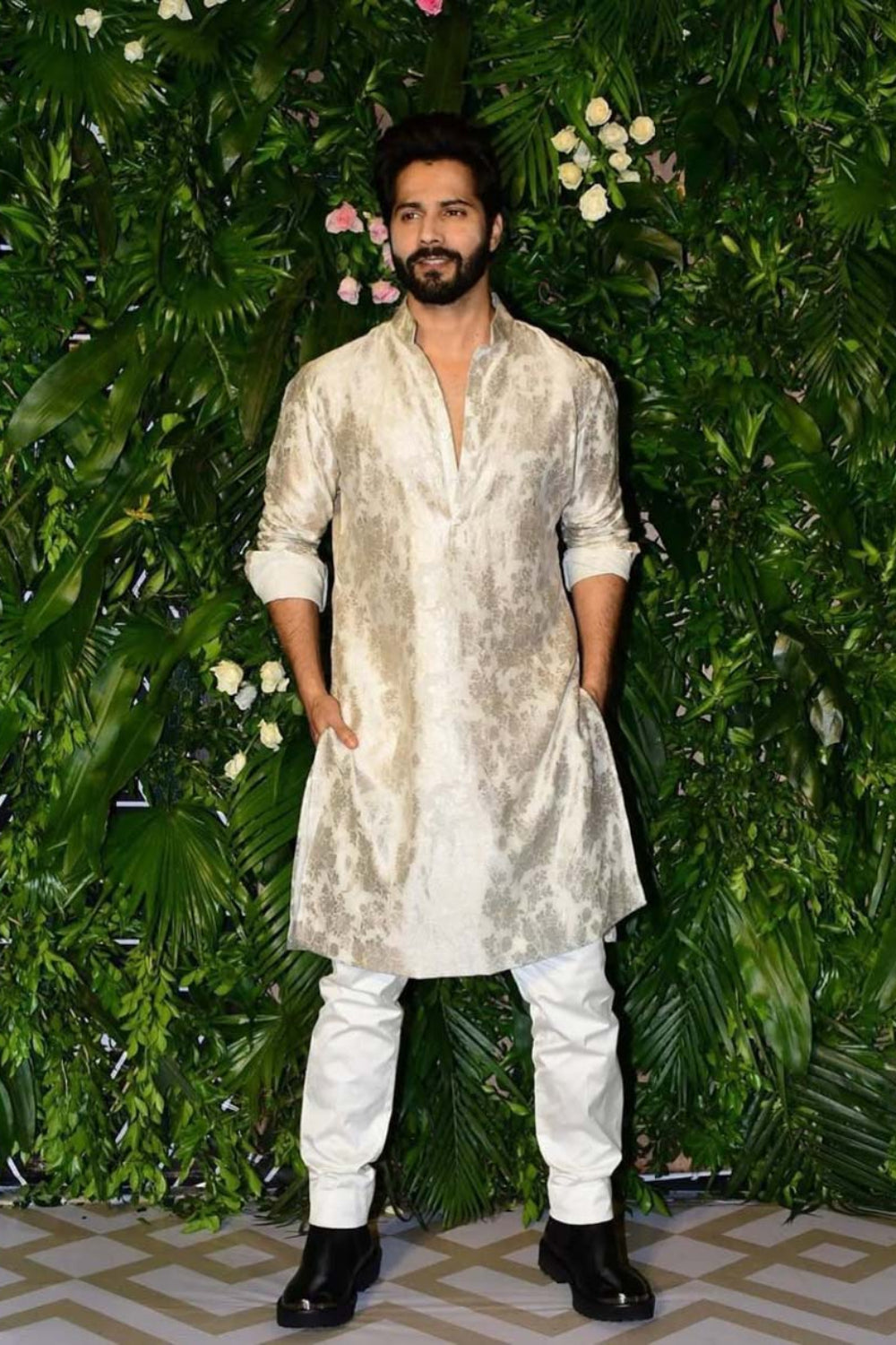 Banarasi Straight Kurta  Set