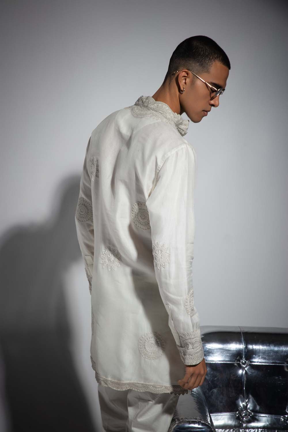Crescent Sun Moon Kurta Set