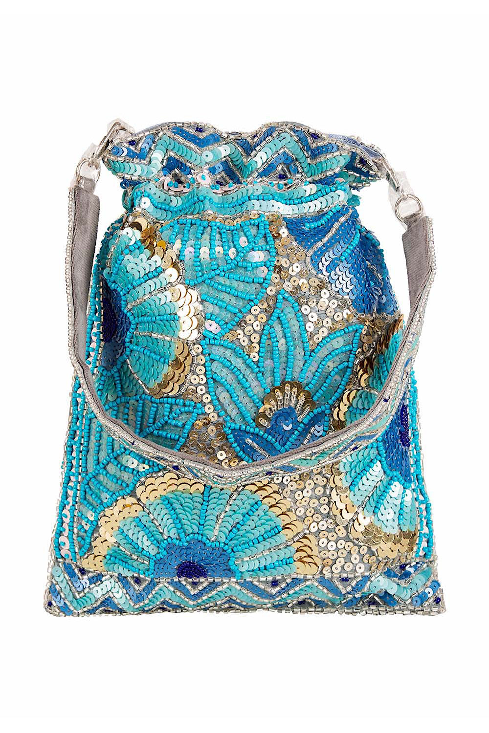 Florentine Blue Potli Bag