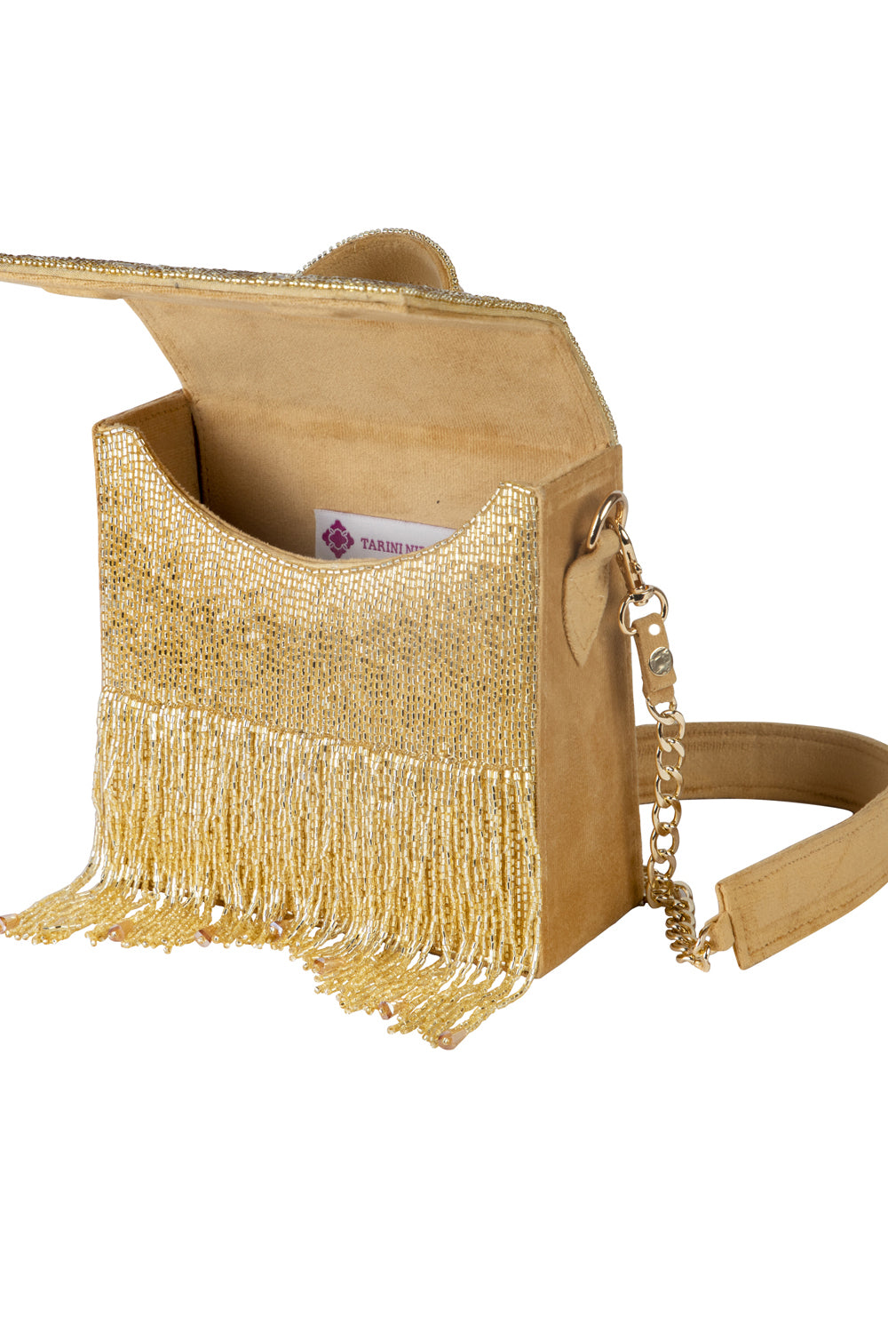 Cara Gold Bag