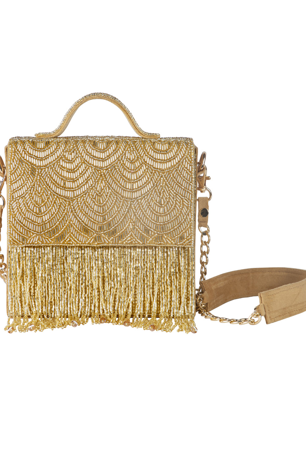 Cara Gold Bag