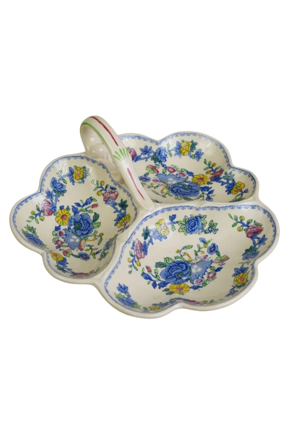 Preloved Mason’s Ironstone Regency Pattern Three-Part Dish