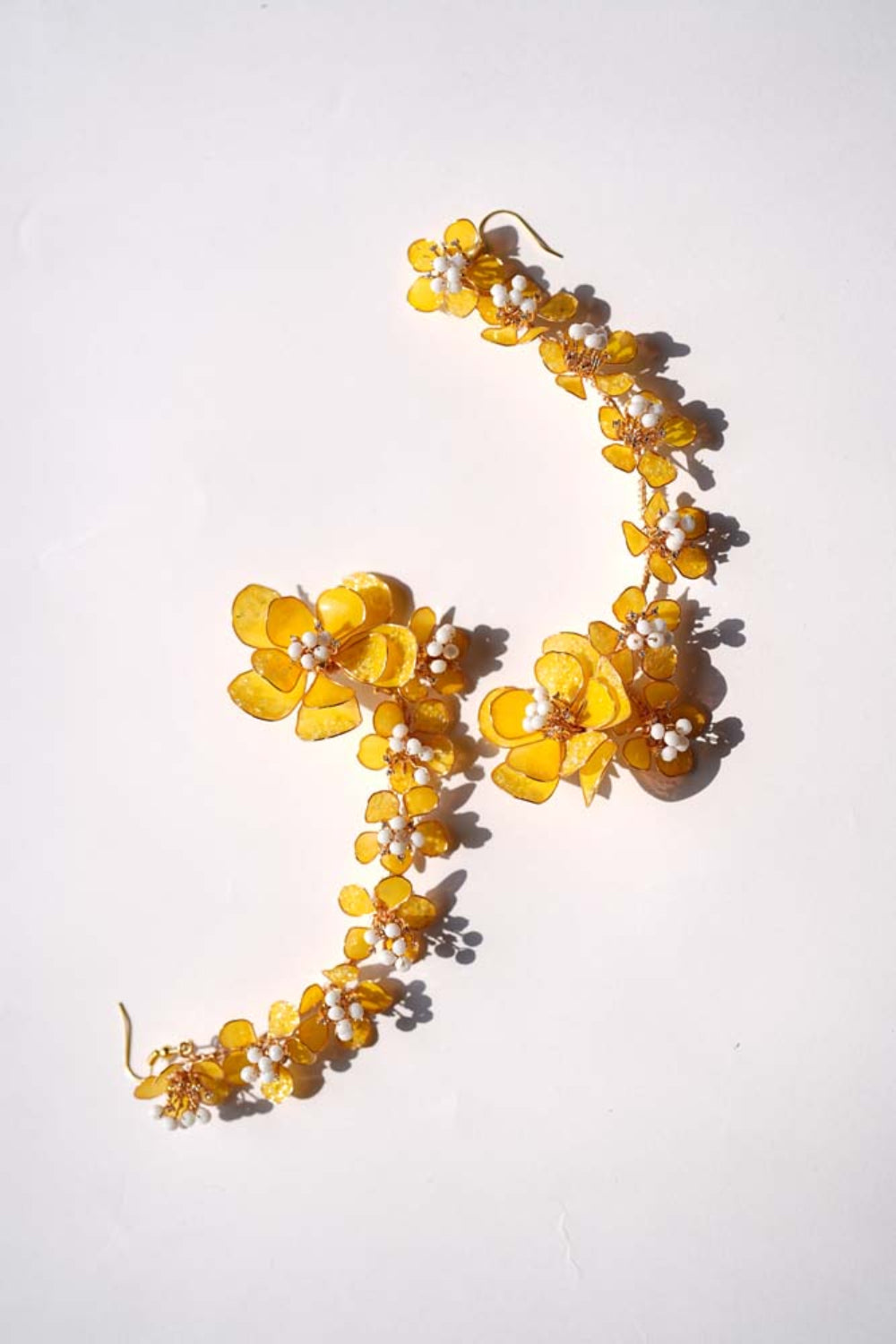 Adira earrings with kaanchain