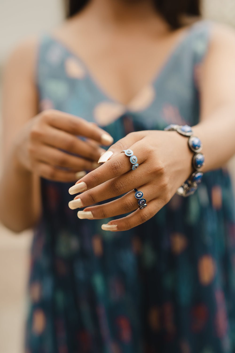 Blue Topaz Ring