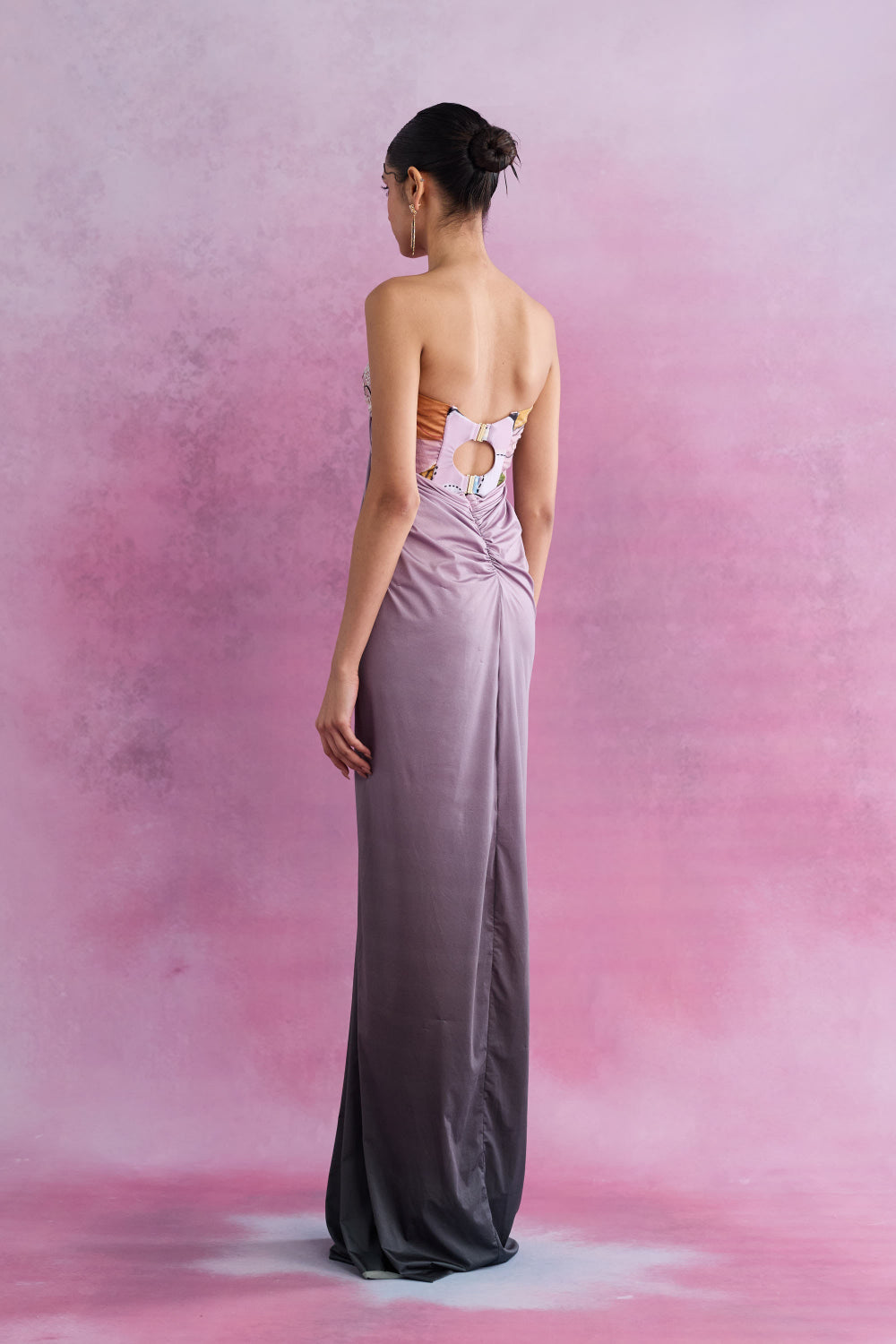 Florain Draped Ombre Gown