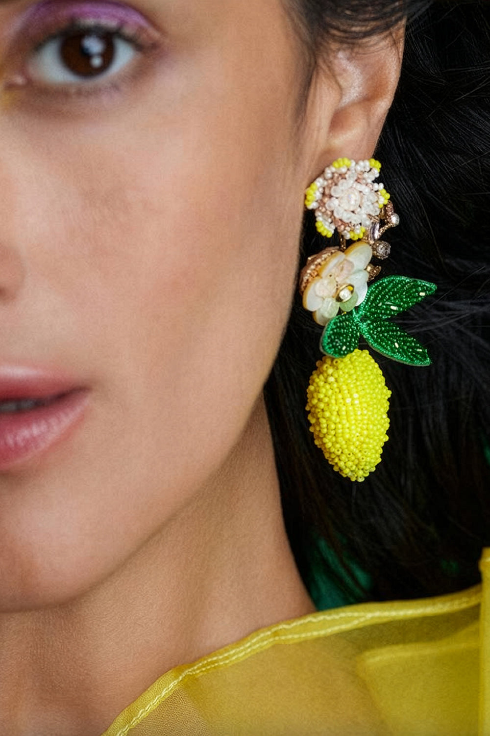 Lemon Earrings