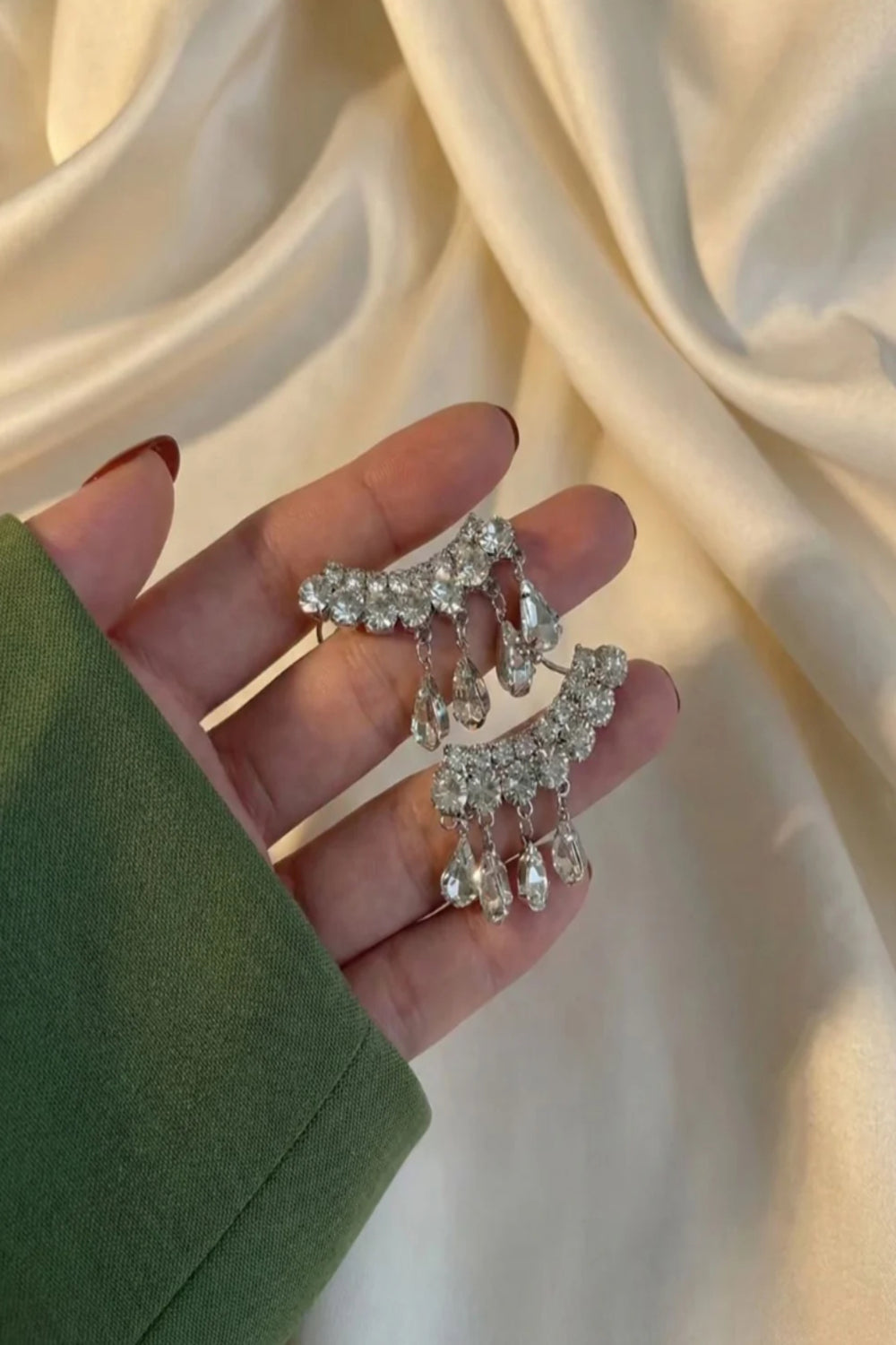 Celeste Crystal Ear Wrap Earcuff