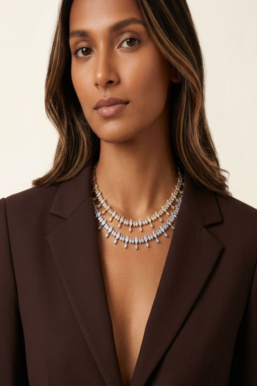 Lustre Fringe Necklace