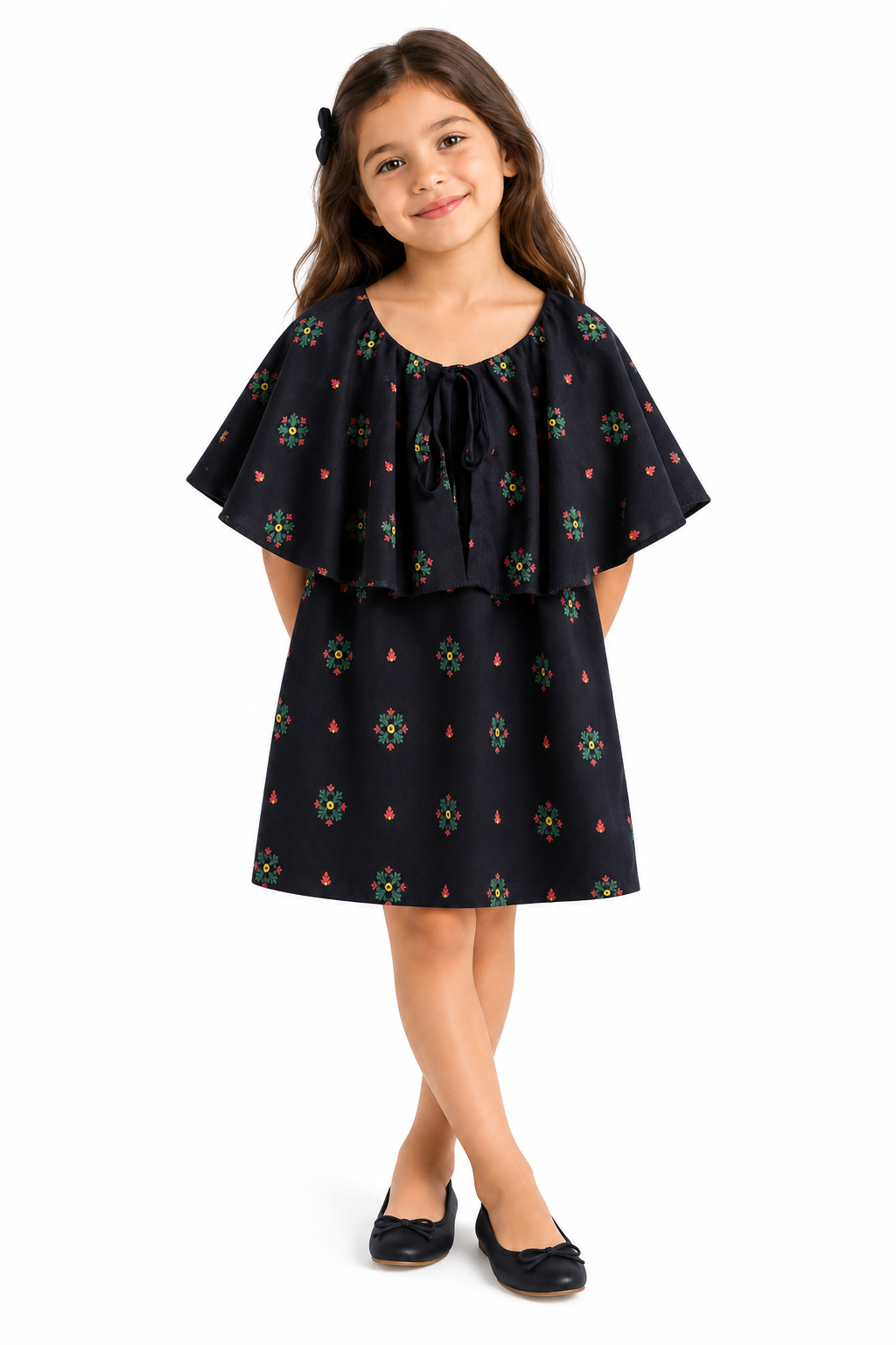 Croockshanks Cape Shift Dress