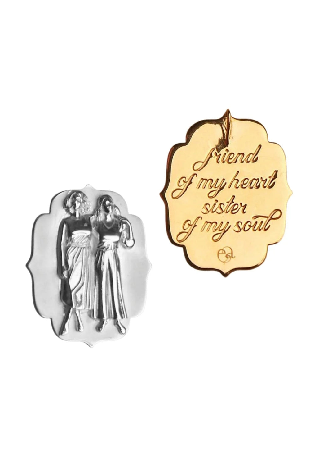 Friend of my Heart, Sister of my Soul Pendant