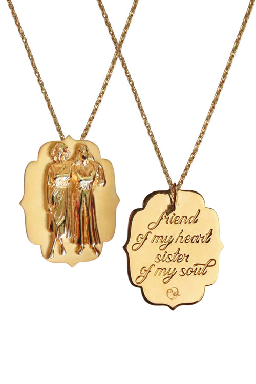 Friend of my Heart, Sister of my Soul Pendant