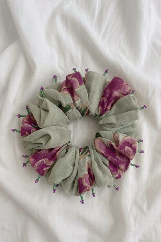 Gulkand Scrunchie