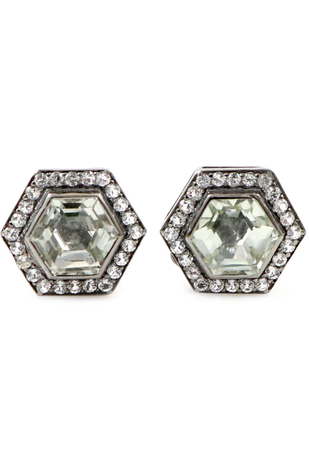 Hexagon Convertible Earrings