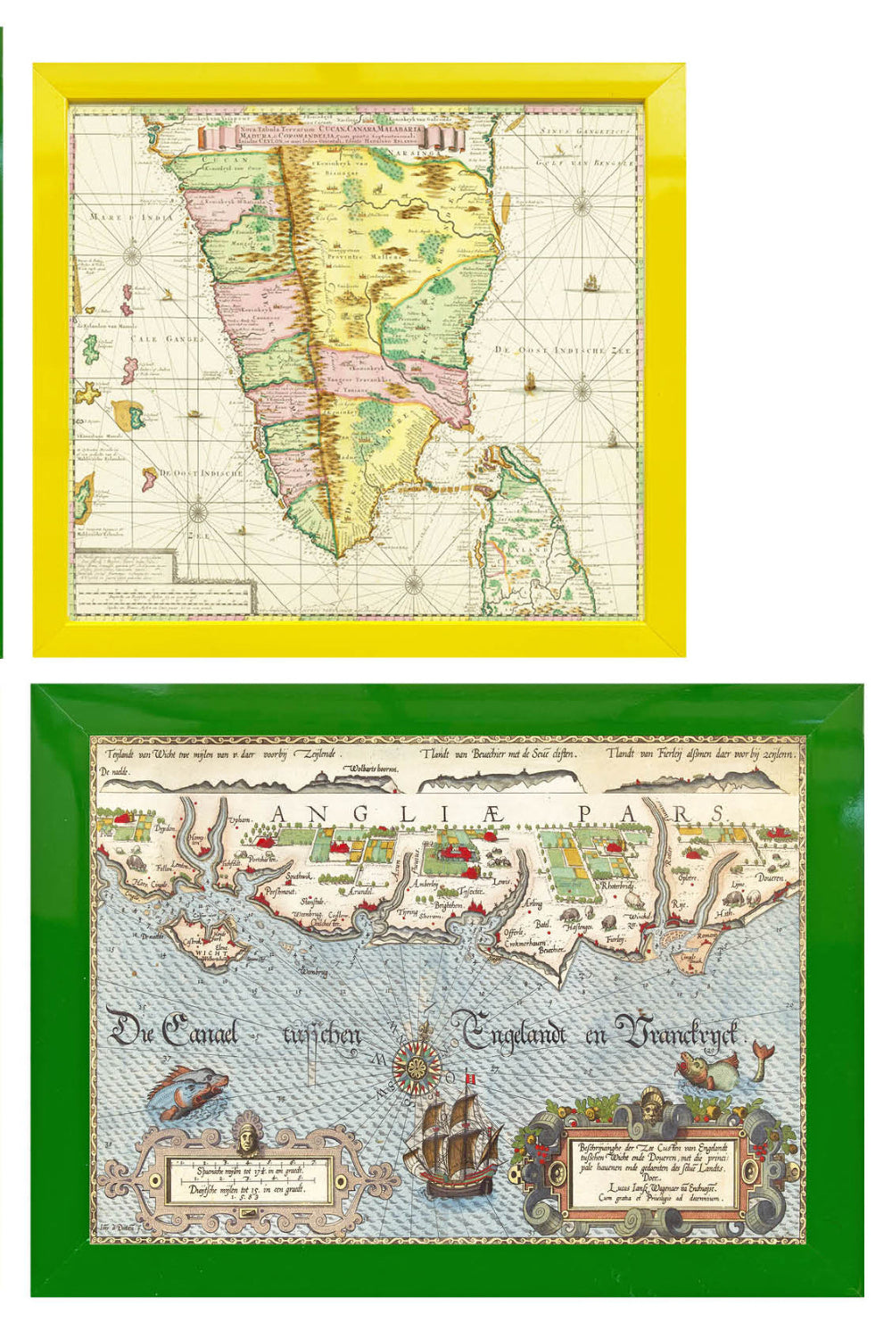 The Cartographer’s Legacy Collection (Gold Frame)