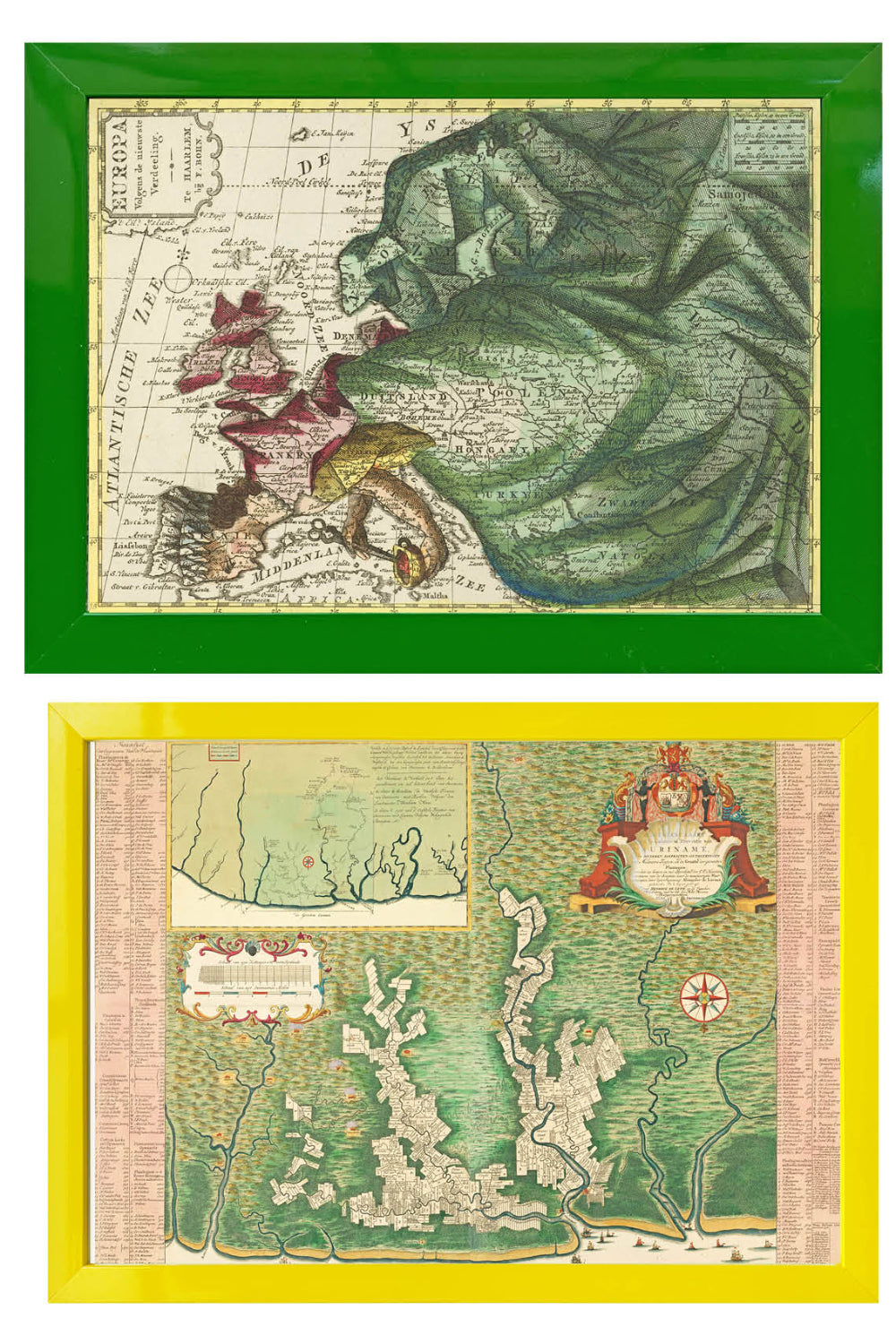 The Cartographer’s Legacy Collection (Gold Frame)