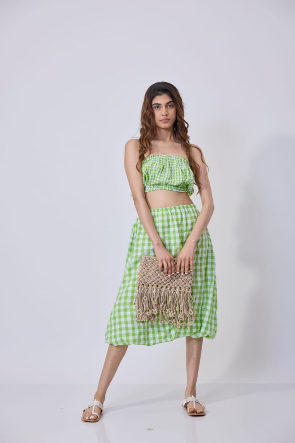Bahama Mini Fringe Clutch